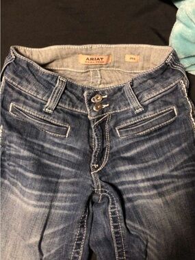 Ariat Women's Dark Blue Faded Skinny Jeans